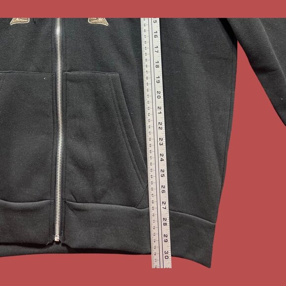 Rue 21 - Men's Long Sleeve Hooded Sweatshirt - Black - Large - Picture 6 of 14